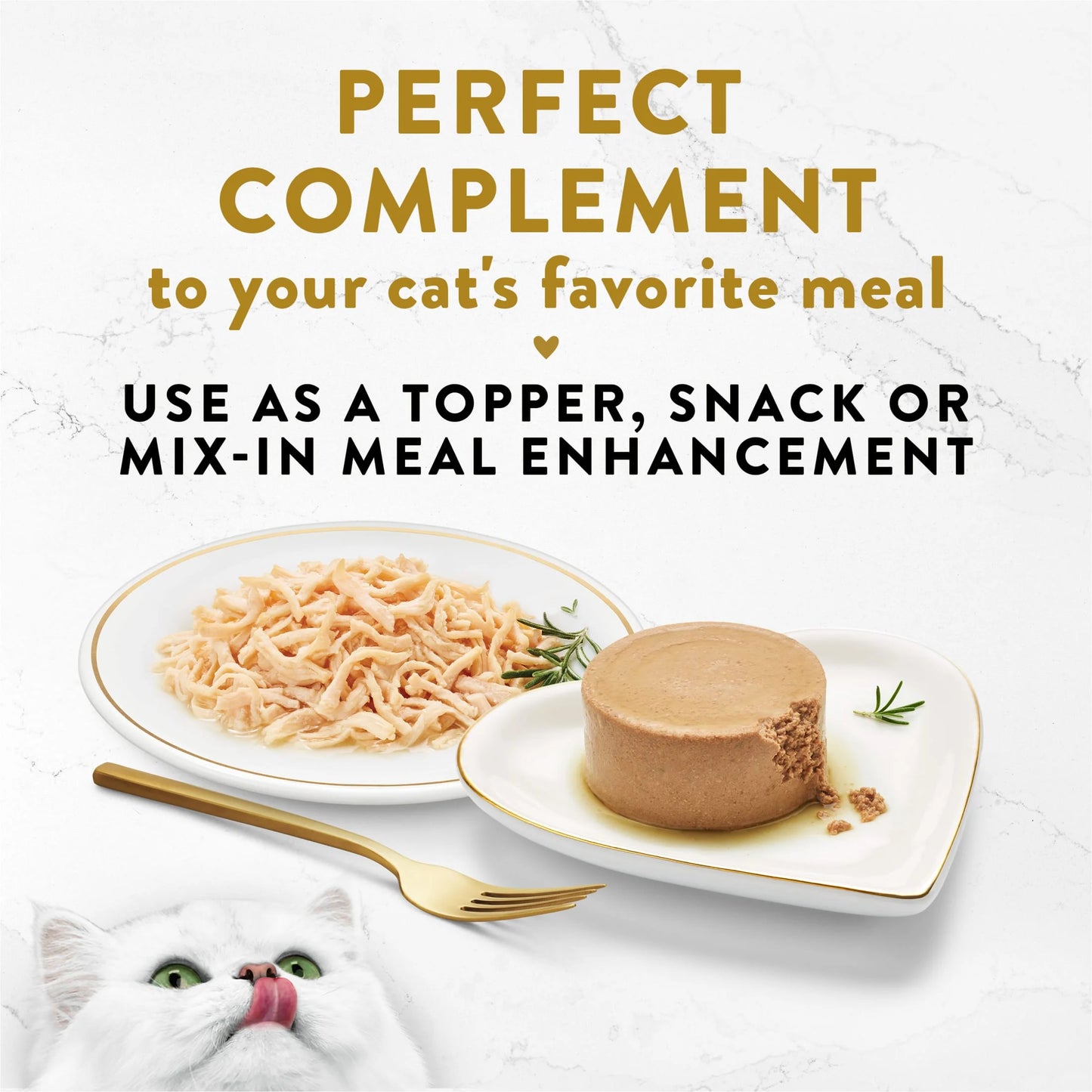 Purina Appetizers Grain Free Wet Cat Food White Meat Chicken Appetizer in a Savory Tuna Cat Food Broth