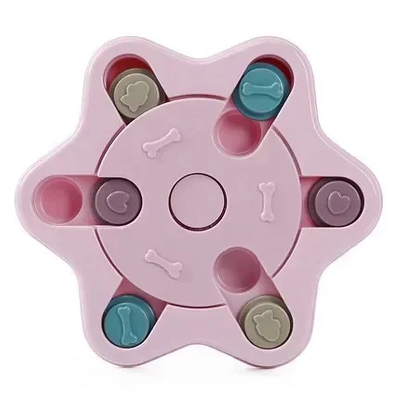 Dog Puzzle Toys Slow Feeder Interactive Increase IQ Food Dispenser Non-Slip Slowly Eating Bowl Cat Dogs Food Games