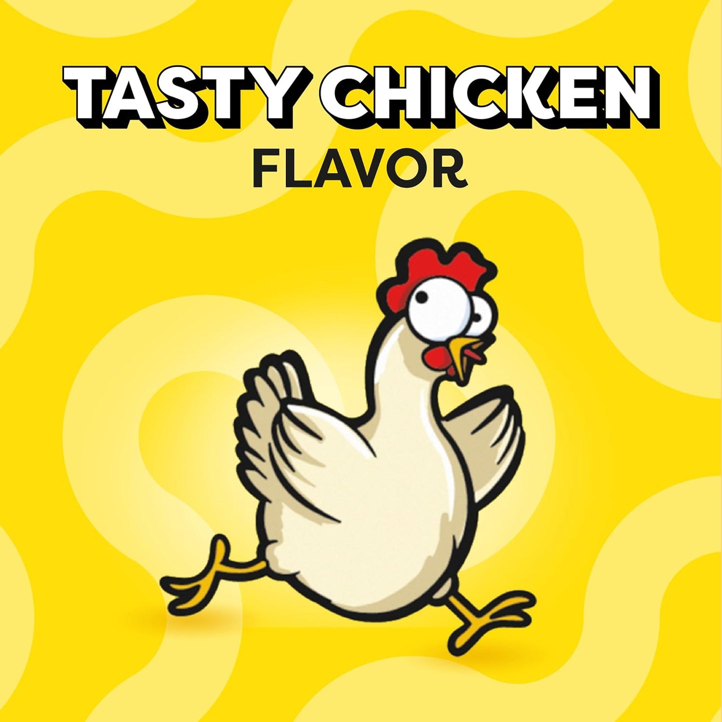 Jumbo Stuff Crunchy and Soft Cat Treats, Tasty Chicken Flavor, 2.5 Oz. Pouch (Pack of 12)