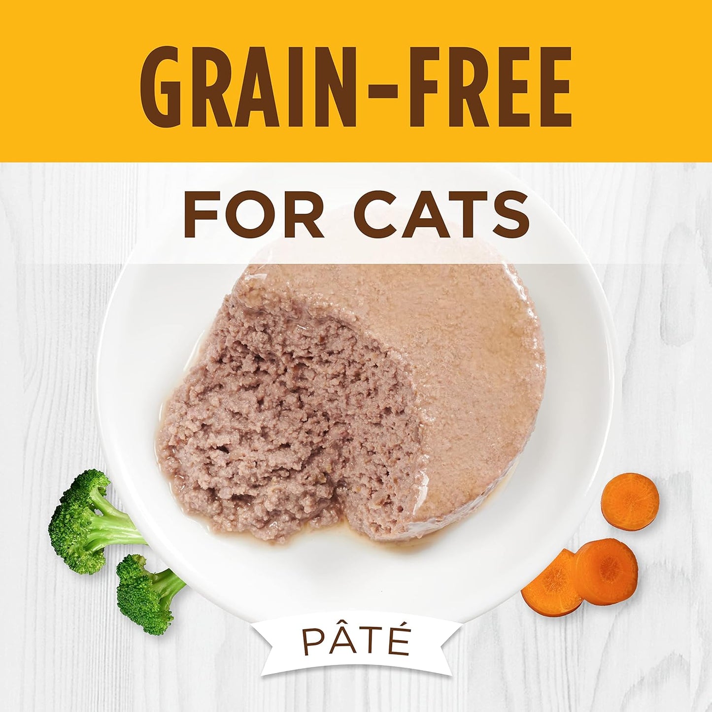 Original Pate Wet Cat Food, Grain Free Recipe - Real Chicken, 3 Oz. Cans (Pack of 24)