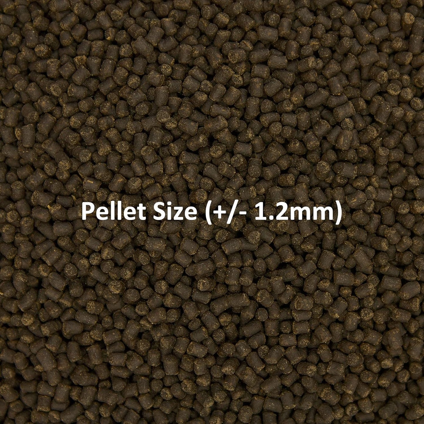 Fish Food Cichlid Pellets, High Protein (40%) Soft Moist Sinking Pellets for Omnivorous Predatory Fish - Enhances Color & Growth, 7 Oz (200G), Small Pellet