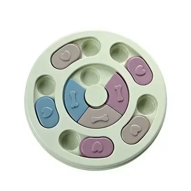 Dog Puzzle Toys Slow Feeder Interactive Increase IQ Food Dispenser Non-Slip Slowly Eating Bowl Cat Dogs Food Games
