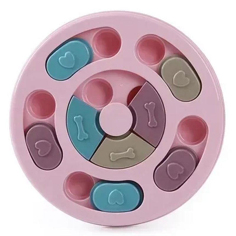 Dog Puzzle Toys Slow Feeder Interactive Increase IQ Food Dispenser Non-Slip Slowly Eating Bowl Cat Dogs Food Games
