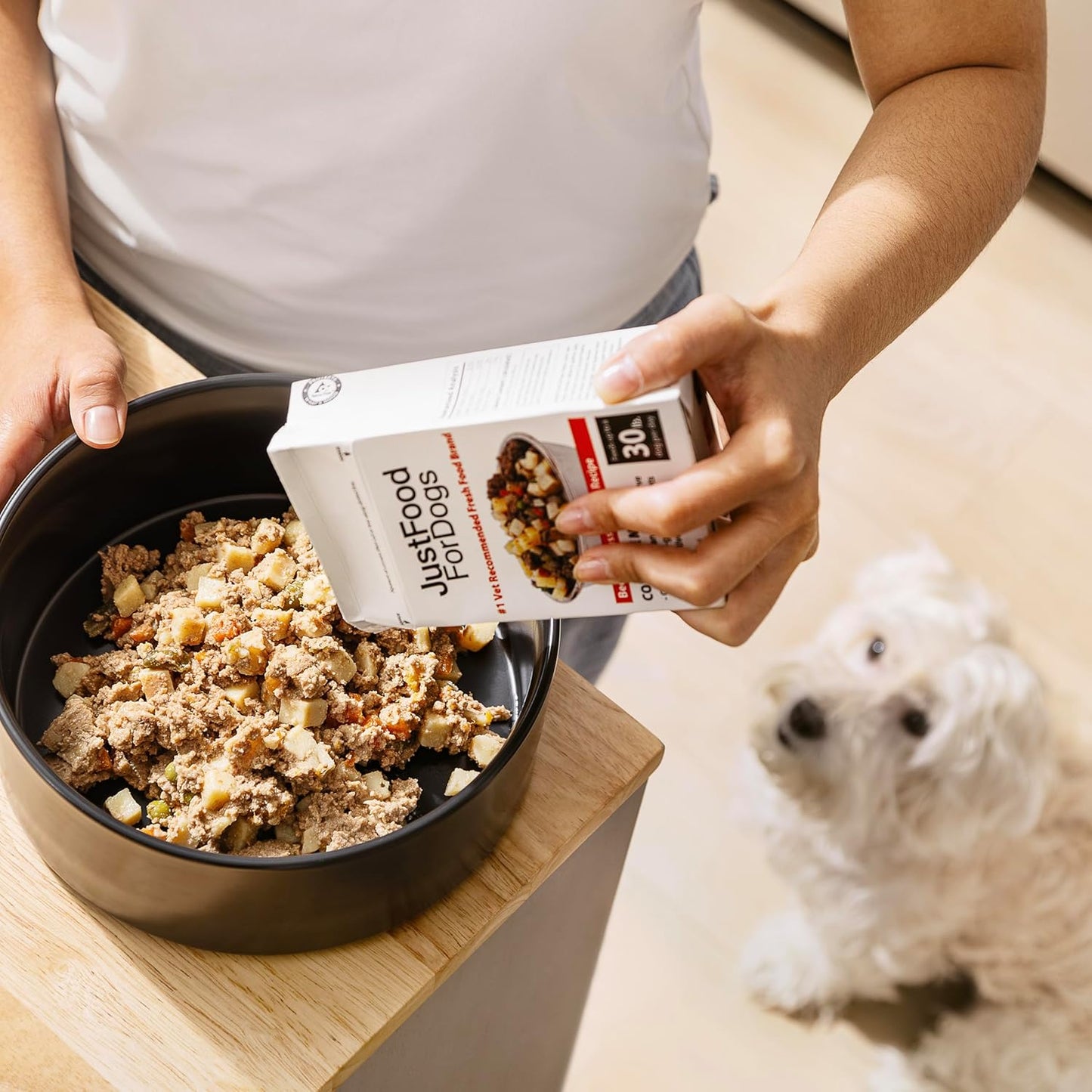 Pantry Fresh Wet Dog Food, Complete Meal or Dog Food Topper, Beef & Russet Potato Human Grade Dog Food Recipe - 12.5 Oz (Pack of 6)