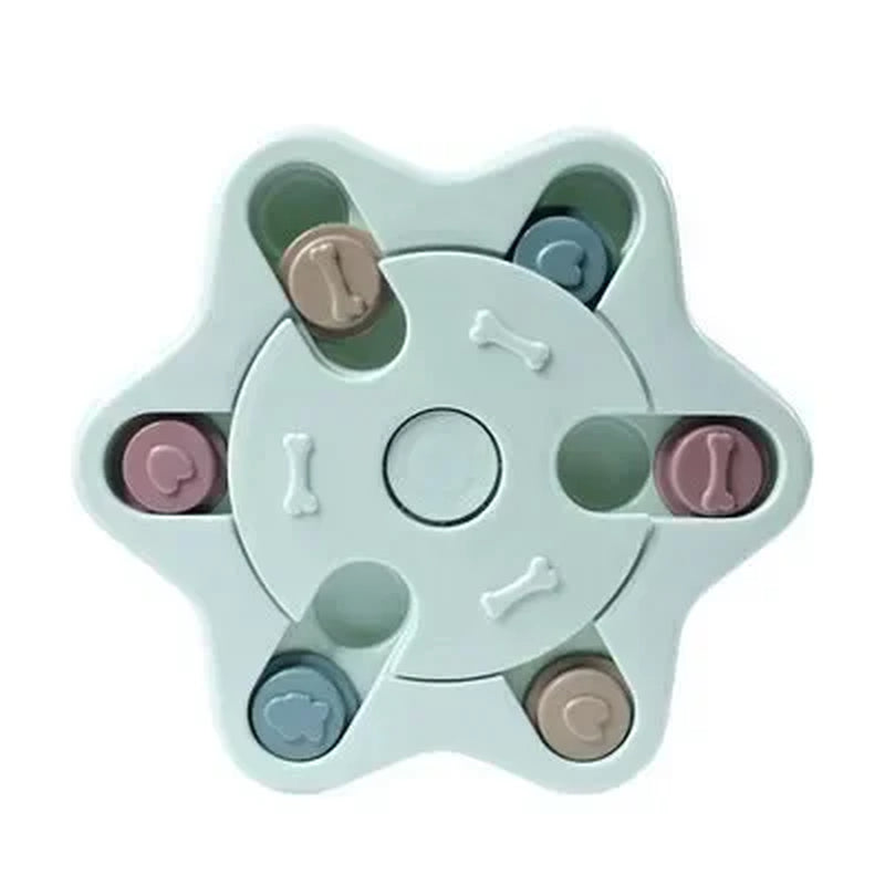 Dog Puzzle Toys Slow Feeder Interactive Increase IQ Food Dispenser Non-Slip Slowly Eating Bowl Cat Dogs Food Games