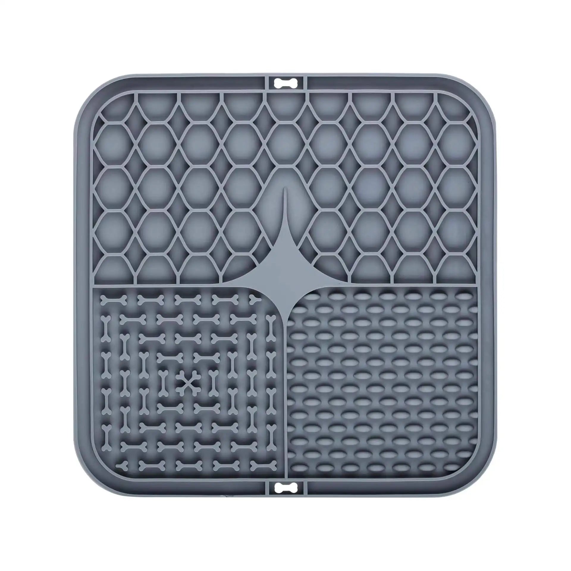 Pet Licking Plate, Slow Food Plate, Licking Pad, Silicone Pet Slow Food Tableware Bowl, Suction Cup, Dog Licking Pad, Slow Food Anti-Choking Pad