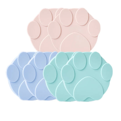 Cute Cat Paw Can Storage Cover Reusable Pet Food Cover Can Lid 2-In-1 Fresh-Keeping Food Cover Spoon Tin Cans Food Accessories