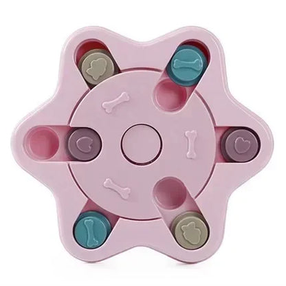 Dog Puzzle Toys Slow Feeder Interactive Increase IQ Food Dispenser Non-Slip Slowly Eating Bowl Cat Dogs Food Games