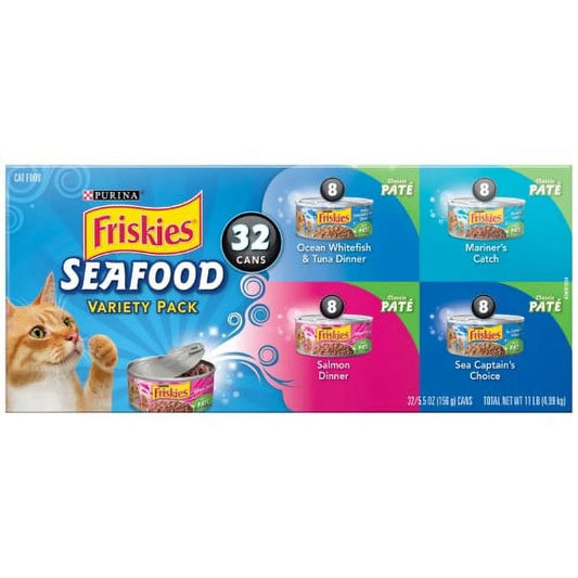 Seafood Variety Canned Cat Food